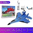 thumbnail image 1 of ZY-530 RC Plane 2.4G Glider With Light Fixed Wing Hand Throwing EPP Foam MIG 530pro RC Airplane Kids Toys Aircraft RTF Gifts, 1 of 5