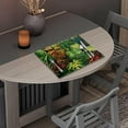 thumbnail image 3 of Placemat Kitchen Table Mats 4Pcs Set, Insulation Heat-Resistant Placemats for Outdoor Indoor Home Party Farmhouse Easter Day Decoration, Tropical Monstera Leaf, 3 of 6