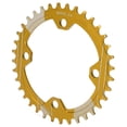 thumbnail image 1 of Lebycle 36T Mountain Bike Chain Wheel Wearproof 104BCD Positive and Negative Tooth Disc ChainringGold,, 1 of 5