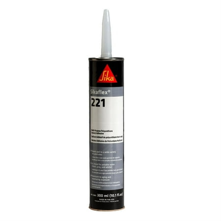 SIKA SIKAFLEX 221 WHITE 10.3 OZ. 300 ML. CARTRIDGE