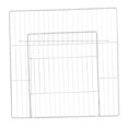 thumbnail image 3 of fastboy Pet Playpen Door Cage Metal Wire Rabbit Panel Indoor Expandable Fence Puppy White Dense Grid 35 x 35CM 1Set, 3 of 6