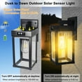 thumbnail image 2 of Luces solares de pared CYHKEE, paquete de 2, con sensor de movimiento e impermeables, 2 of 7