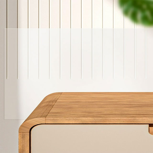 BESTYASH Vinilo Autoadherible Transparente Para Protección De Paredes Resistente Y Decorativo
