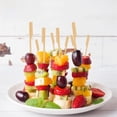 thumbnail image 3 of Brochetas de bambú BBQStyle 200 piezas 18 cm con mango plano, 3 of 9