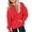 Red, variant on TQWQT Girls Hoodie Size 10-12 Long Sleeve Trendy Girls Hooded Sweatshirt Basic Pullover Top Oversized Cute Sweatshirts 3-4 Years