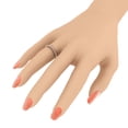 thumbnail image 7 of 0.08 Carat Diamond Wedding Band Ring in 10K Rose Gold (Ring Size 7), 7 of 7