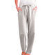 thumbnail image 2 of Pantalones informales de lino lisos para mujer con cintura elástica y cordón, 2 of 7