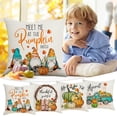 thumbnail image 1 of Funda de almohada de 4 piezas Xihbxyly para festival de calabazas decoración familiar, 1 of 6