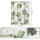 thumbnail image 2 of Dznils Cortina de Ducha de Tela Geométrica Verde Salvia, Cortina de Baño Abstracta Moderna con Ganchos, 72" x 72", 2 of 10