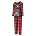 thumbnail image 3 of DuAnyozu Christmas Family Pajamas Matching Sets,Bear Classic Plaid Xmas Clothes Soft Outfit Sleepwear, 3 of 10