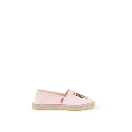 

Kenzo Canvas Espadrilles With Logo Embroidery Women