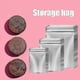 thumbnail image 2 of Resealable Mylar Bag For Food Storage - 50 Pack With Oxygen Absorber - Ideal For Grains And Nuts, 2 of 5