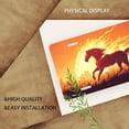 thumbnail image 3 of License Plate, Flaming Horse in Motion Decorative Front,Personalized Stainless Steel License Plate Cover For Men Women,12.2" X 6.2", 3 of 7