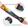 thumbnail image 3 of ALAZA Colorful Art Cat UV Sun Protection Arm Sleeves UPF 50+ Compression Cooling Sleeve 1 Pair, 3 of 7