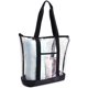 thumbnail image 1 of Bolsa de asas transparente, bolsa de playa portátil de pvc, bolsa de almacenamiento al aire libre, ropa de camping al aire libre, bolsa de hombro a prueba de polvo, 11 Feliz Sencillez, 1 of 5