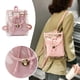 thumbnail image 4 of Mochila/bolso transparente, bolsa de viaje multiusos transparente, bolsa de viaje de vinilo transparente, mochila transparente para conciertos de pelota con una mochila opaca, 4 of 7