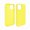 Yellow, variant on Liquid Silicone Soft Microfiber Case for iPhone 15 Pro Max