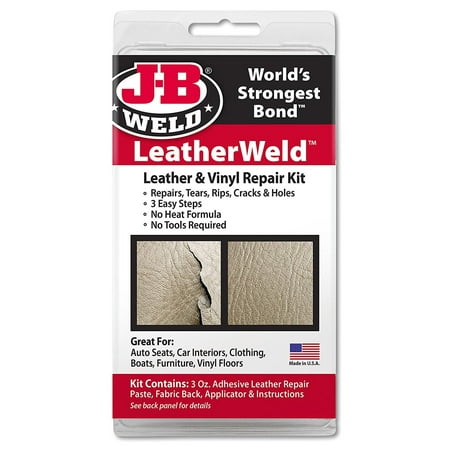 JB Weld 2130 Vinyl and Leather Repair Kit (Best Leather Repair Kit)