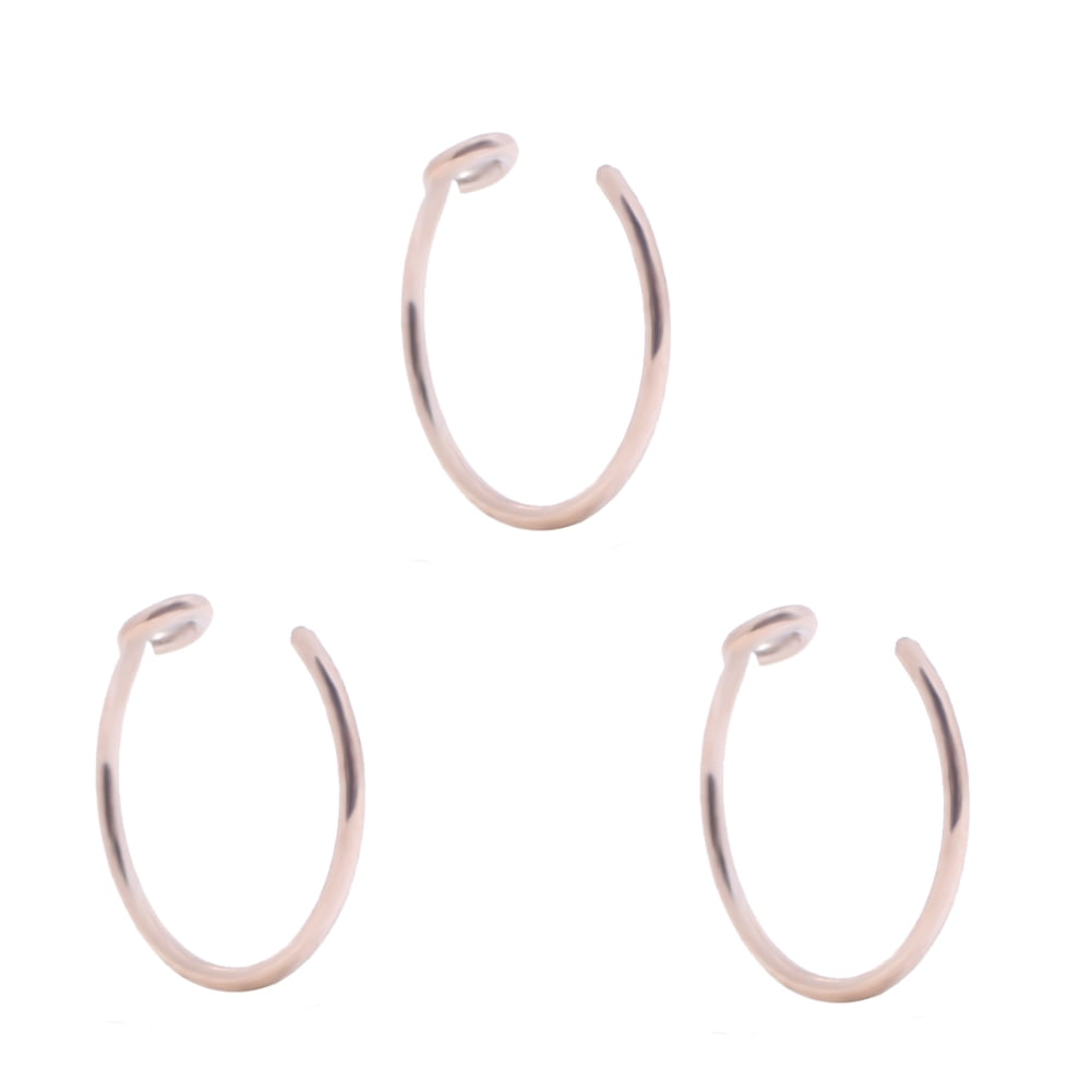 Fakes Nose Ring Halloween Faux Nose Rings for Women 20g Nose Ring Nose