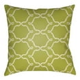 thumbnail image 3 of Artistic Weavers LTCH1344-2626 Litchfield Square Pillow, Lime Green & Ivory - 26 x 26 ft., 3 of 7