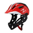 thumbnail image 1 of Almencla Balance Bike Helmet for Kids with Light Adjustable for Biking Riding Outdoor Red, 1 of 8