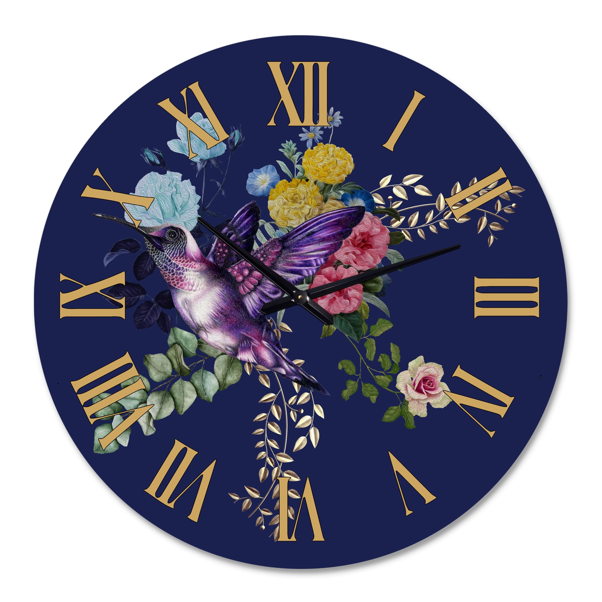 Designart 1 in Traditional Wall Clock