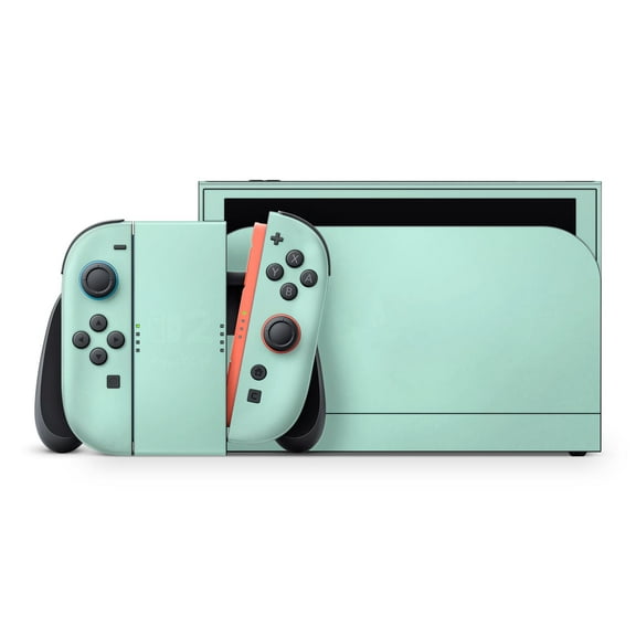 DesignSkinz Subtle Solid Green Full-Body Skin Decal Wrap Cover for Nintendo Switch 2