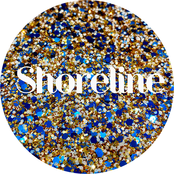 Glitter Heart Co. Glitter - High Quality Polyester Glitter - 2oz - Shoreline