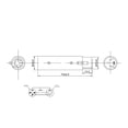 thumbnail image 4 of 3 Pin Xlr To 5 Pin Dmx Metal Cased Converter Audio Lighting Adapter Or 5 To 3, 4 of 10