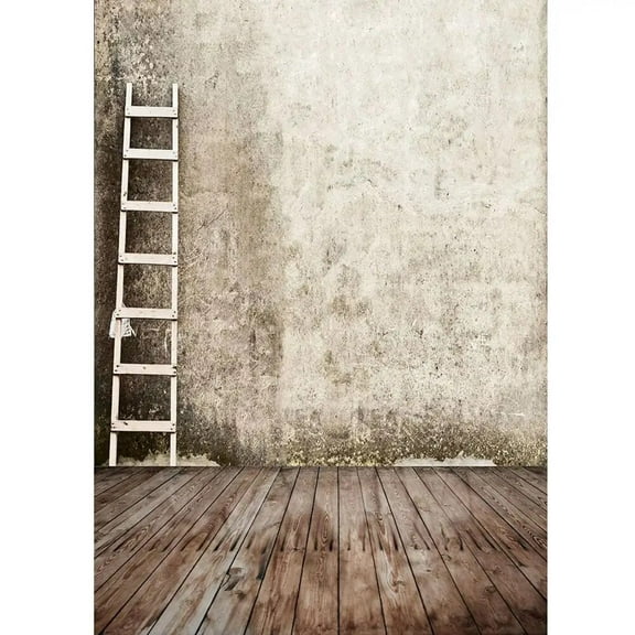 Retro Old Brick Wall Wood Floor Backdrop r Baby Shower Children Portrait Pet Food Photography Background Photo Studio Props
