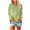 Green, variant on Happy -Year Shirts for Women Fashion 2026 Letter Print Graphic Long Sleeve Crewneck Casual Loose Tops (XL, White)