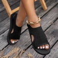 thumbnail image 6 of Orthopedic Sandals for Women, Breathable Mesh Slide Sandals with Arch Support Comfortable Beach Sandal, 6 of 7