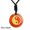 Red Jasper, variant on Tai Chi Bagua Fish Necklace Natural Chakra Crystal Carved Pendant Reiki Healing-Rose Quartz