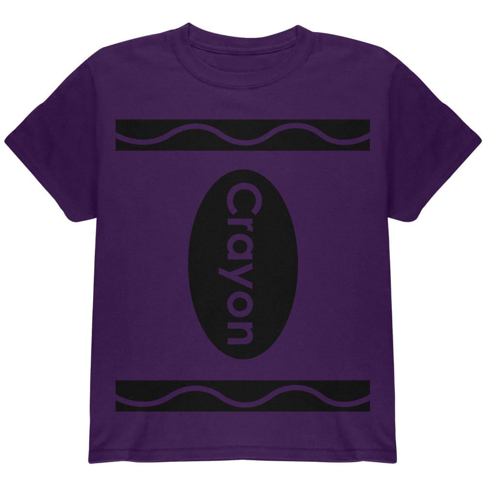 Halloween Crayon Costume Youth T Shirt