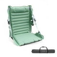 thumbnail image 1 of Camping Inflation Chair Portable Beach Picnic Inflation Chair Mat with Back Rest Thickness Waterproof Folding Chair, 1 of 6