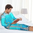 thumbnail image 6 of Saiise Underwater Aquarium Arches Men's Sleepwear Set Lapel Neck Button Down Long Sleeve Top and Pants 2 Piece Pajama Set-XX-Large, 6 of 7