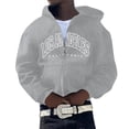 thumbnail image 1 of WILLBEST Sudaderas para Hombre, Suéter con Capucha para Hombre y Mujer, Estilo Europeo y con Personalidad, Bordado, Informal, Estilo Hop, Cárdigan, Abrigo Superior Grande, 1 of 4