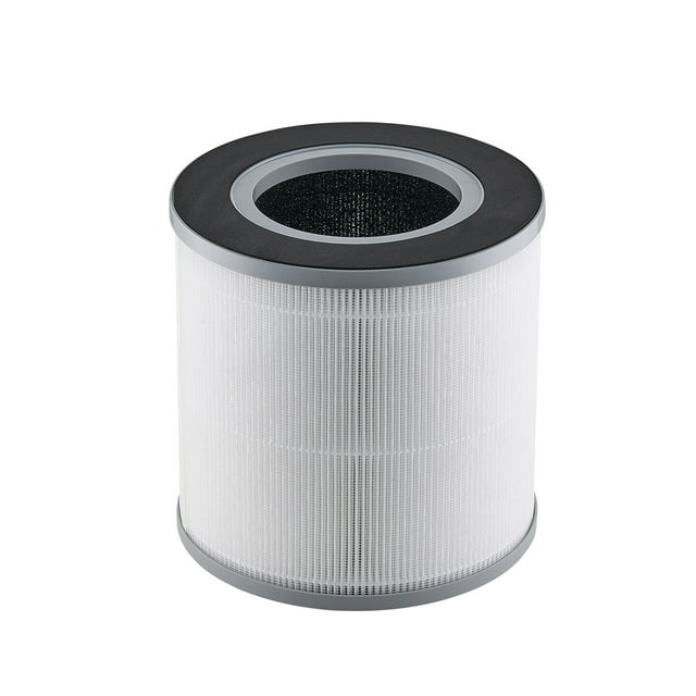 VEVOR Air Purifier Replacement Filter, H13, 3-in-1 Compact & Lightweight Replacement Filter with PP Pre-Filter, Easy-to-Grab Purifier Filter with Activated Carbon, Fit for Cylindrical Purifier