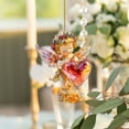 thumbnail image 1 of Valentine's Day Acrylic Keychain Sparkling Crystal-Like Durable Fade-Resistant Secure Metal Clasp Versatile for Car Rearview Mirror Keys Backpack Romantic Gift Accessory Whimsical Ornament, 1 of 2