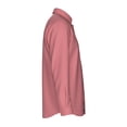 thumbnail image 5 of Tailored Pink Shirt In Icy Cotton 4-Way Stretch, 5 of 6