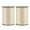 Linen, variant on 2 Pack Thin Waxed Thread 93 Yards 0.65mm Polyester String Cord for Machine Sewing Hand Quilting Weaving, Light Grey
