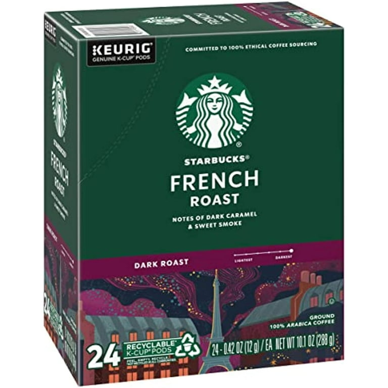 French Roast K-Cups Coffee Pack, 24/Box French Roast K-Cups Coffee Pack, 24/Box