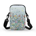 thumbnail image 2 of HELLHERO Flowers Shoulder Bag with Lightweight Messenger Bag Vintage Polyester, 2 of 7