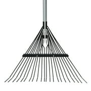 Expert Gardener Leaf Rake with 22-Tine Fiberglass Handle