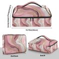 thumbnail image 3 of Iauyy Casserole Carrier for Hot Food Insulated Casserole Travel Carry Bag with Lid Food Warmer Bag for Party/Picnic,Golden Marble, 3 of 7