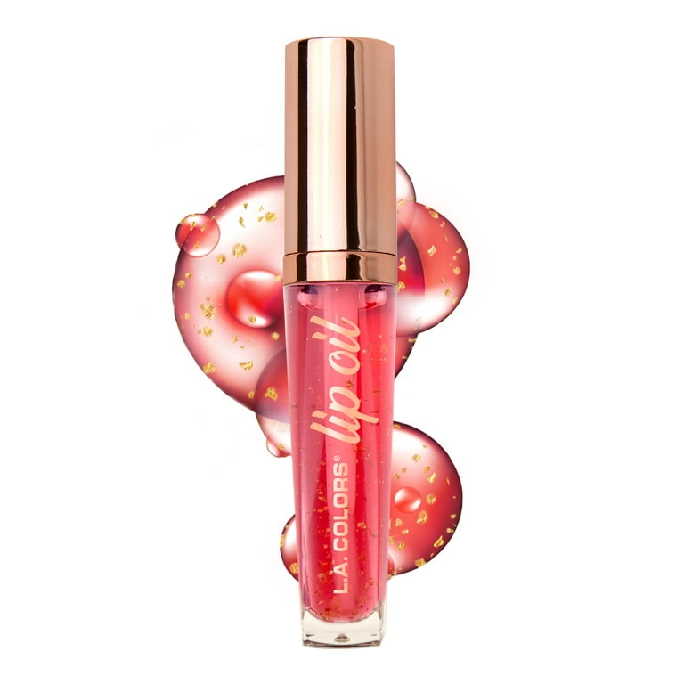 L.A. COLORS Lip Oil Hydrating & Nourishing Lip, Strawberry Fizz