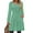 Green, variant on Fantaslook Square Neck Long Sleeve Dresses for Women Casual Trendy Sweater Dress with Pockets