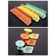 thumbnail image 4 of 100PCS Blank Ear Tags Drop-Proof Recognizable Animal Livestock Ear for Cows Sheep Pigs, 4 of 7