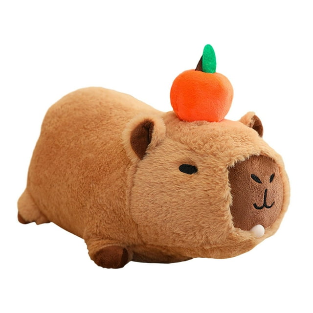 Peluche de carpincho con sonido y burbujas para decoración de habitación infantil. Carpincho suave. 40cm