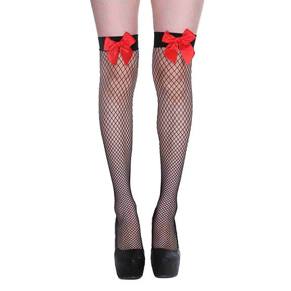 NMMUED Christmas Socks Women Christmas Gifts for Women Boot Socks Christmas Knee High Socks Y2k Socks Christmas Socks for Adults Striped Thigh High Socks C One Size